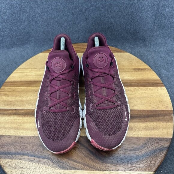 Nike Free Metcon 4 Women’s Sz 10 Shoes Beetroot Red White CZ0596-669 Crossfit - Picture 4 of 10
